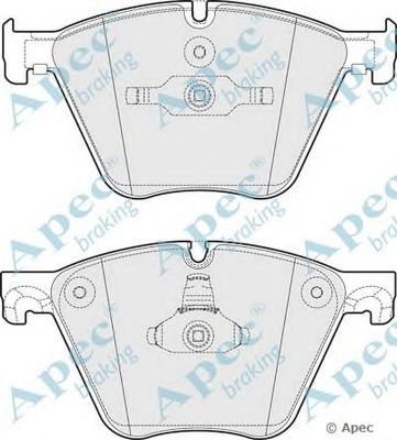APEC BRAKING pad1750 -  Комплект тормозных колодок, дисковый тормоз